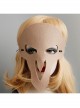 Fashion Christmas Male Female Demon Masquerade Funny Party Beige Mask