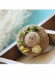 Fashion Casual Female Handmade Personality Cute Little Straw Hat Rose Christmas Retro Brooch