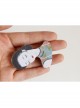 Retro Fashion Elegant Black Hair Beauty Head Pearl Cheongsam Commemorative Brooch