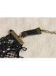 Palace Fashion Sexy Black Lace Drill Tassel Retro Bride Married Female Armband