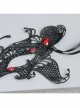 Retro Fashion Gothic Halloween Black Lace Butterfly Ruby Masquerade Party Female Mask