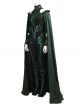 Thor Ragnarok Death Goddess Hela Style B Halloween Cosplay Costume Full Set