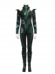 Thor Ragnarok Death Goddess Hela Style B Halloween Cosplay Costume Black Bodysuit