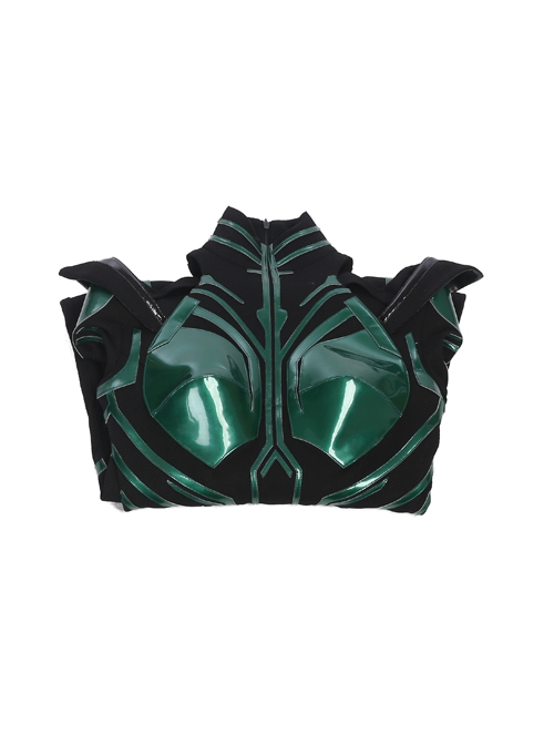 Thor Ragnarok Death Goddess Hela Style A Halloween Cosplay Costume Black Bodysuit