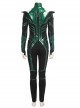 Thor Ragnarok Death Goddess Hela Style A Halloween Cosplay Costume Black Bodysuit