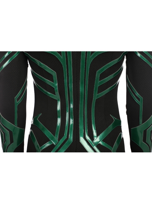 Thor Ragnarok Death Goddess Hela Style A Halloween Cosplay Costume Black Bodysuit