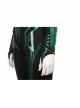 Thor Ragnarok Death Goddess Hela Style A Halloween Cosplay Costume Black Bodysuit