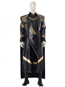 Loki Season 1 Loki Armor Suit Halloween Cosplay Costume Full Set Without Shoes
