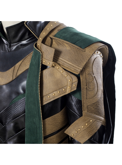 Loki Season 1 Loki Armor Suit Halloween Cosplay Costume Full Set Without Shoes