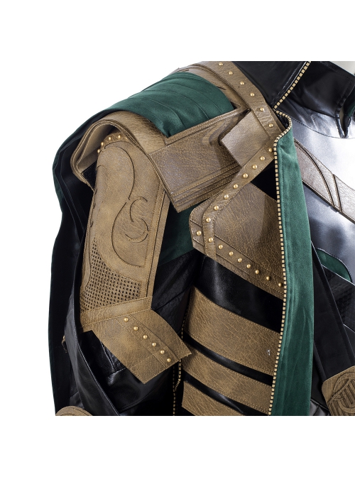 Loki Season 1 Loki Armor Suit Halloween Cosplay Costume Full Set Without Shoes