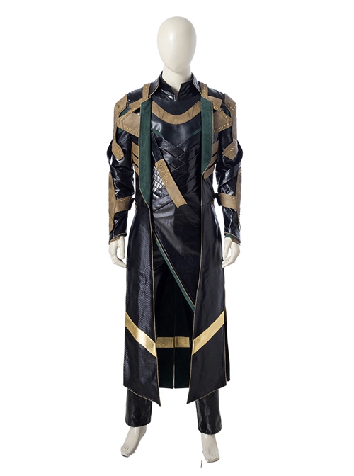 Loki Season 1 Loki Armor Suit Halloween Cosplay Costume Full Set Without Shoes