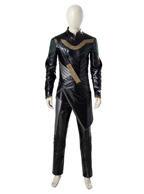 Loki Season 1 Loki Armor Suit Halloween Cosplay Costume Full Set Without Shoes