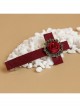 Gothic Fashion Exaggerated Retro Wine Red Rose Cross Vampire Bride Female Hairpin