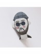 Fashion Funny Halloween Personality Cartoon Sunglasses Hat Boys Little Avatar Hairpin