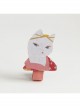 Fashion Cute Fabric Cartoon Pink Cat Creativity Funny Female Hairpin
