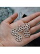 Retro Fashion Dark Style Handsome Steampunk Mechanical Gear Black Personality Female Earrings