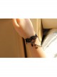 Retro Gothic Fashion Simple Bride Cat Black Lace Fringe Female Bracelet