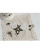 Fashion Retro Bride Bridesmaid Wedding White Lace Pearl Female Bracelet With Ring One Chain