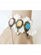 Fashion Personality Exaggerated Psychedelic Rainbow Creative Color Female Band Ring Bracelet