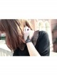 Retro Gothic Fashion Elegant Black Lace Rose Flower Female With Ring Bracelet