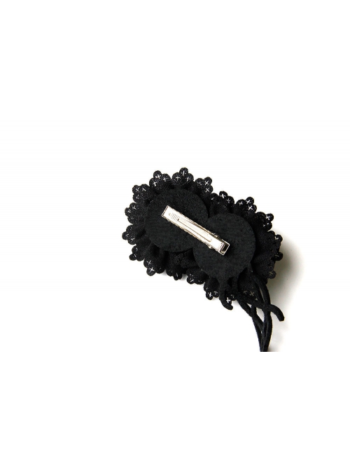 Victorian Fashion Retro Gothic Grim Reaper Black Halloween Queen Witch Crown Hairband