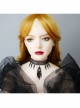 Retro Fashion Halloween Prom Vampire Steam Punk Gothic Black Mesh Spikes Female Choker