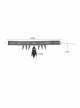 Retro Fashion Halloween Prom Vampire Steam Punk Gothic Black Mesh Spikes Female Choker