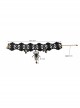 Fashion Gothic Retro Black Exaggerated Spider Lace Halloween Prom Female Choker