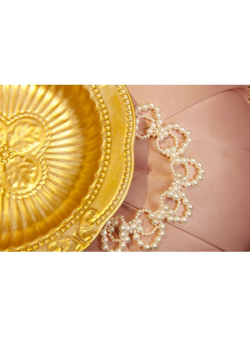 Fashion Retro Elegant Baroque White Imitation Pearl Nightclub Prom Female Choker