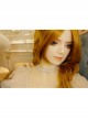 Baroque Retro Fashion Hand-Made White Lace Pearl Ribbon Female Short Necklace