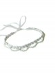 Baroque Retro Fashion Hand-Made White Lace Pearl Ribbon Female Short Necklace