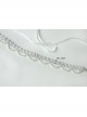 Baroque Retro Fashion Hand-Made White Lace Pearl Ribbon Female Short Necklace