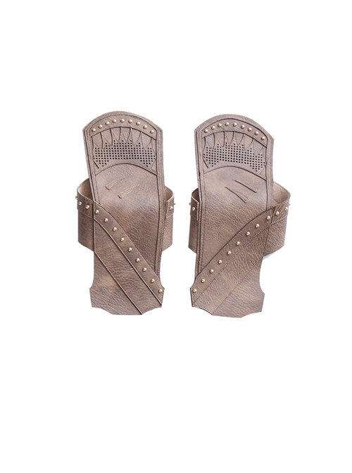 Loki Season 1 Loki Armor Suit Halloween Cosplay Accessories Brown Arm Guards