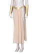 Eternals Thena Beige Battle Suit Design Combination 2 Halloween Cosplay Costume Beige Waist Skirt