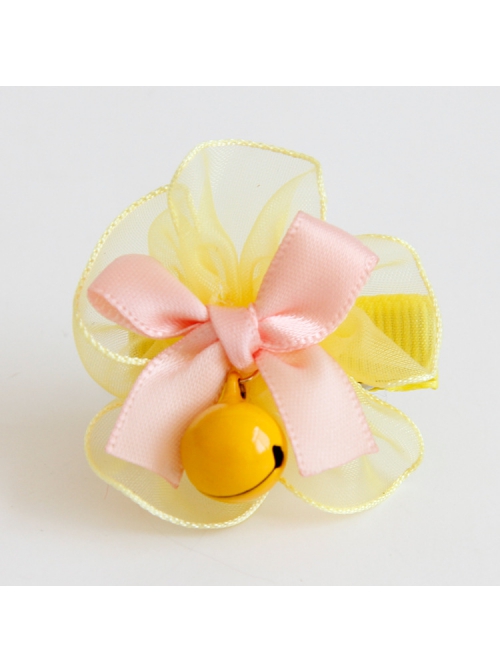 Festival fashion cute birthday one year old white lace flower pink rabbit female baby child princess hairband