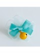 Festival fashion cute birthday one year old white lace flower pink rabbit female baby child princess hairband