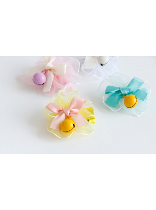Festival fashion cute birthday one year old white lace flower pink rabbit female baby child princess hairband