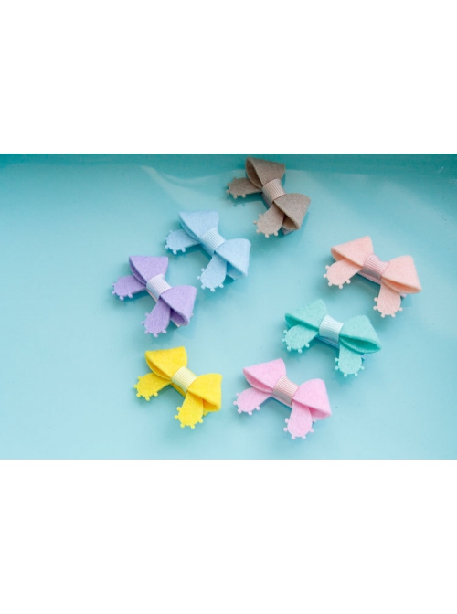 Fashion Cute All-Match Bow Princess Lady Child Baby Girl All-Inclusive Hairpin