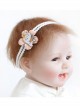 Fashion Cartoon Kitten Pink Flower Cute Princess Baby One-Year-Old Birthday Female Elastic Hair Band