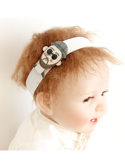 Fashion Casual Birthday One Year Old Cartoon Hat Sunglasses Male Baby Girl Elastic Hairband