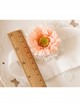 Fashion White Lace Orange Flowers Cute Baby Girls Birthday Elastic Hair Band