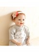 Fashion Cute Holiday Birthday Baby Child Cartoon Bear Pink Flower Hair Band