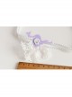 Cute Fashion White Lace Purple Swan Stretch Children Baby Girl Holiday Birthday Hairband