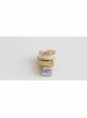 Birthday Holiday Fashion Cute Baby Girl Pearl Brown Butterfly Leaf Cloth Wrapping Hairpin
