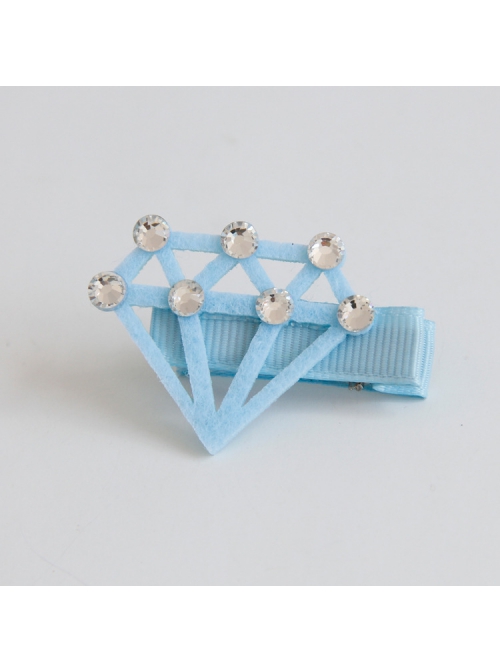 Cute Fashion Princess Fabric Diamond Cute Lady Girl Baby Hairpin
