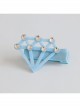 Cute Fashion Princess Fabric Diamond Cute Lady Girl Baby Hairpin