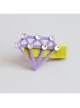 Cute Fashion Princess Fabric Diamond Cute Lady Girl Baby Hairpin