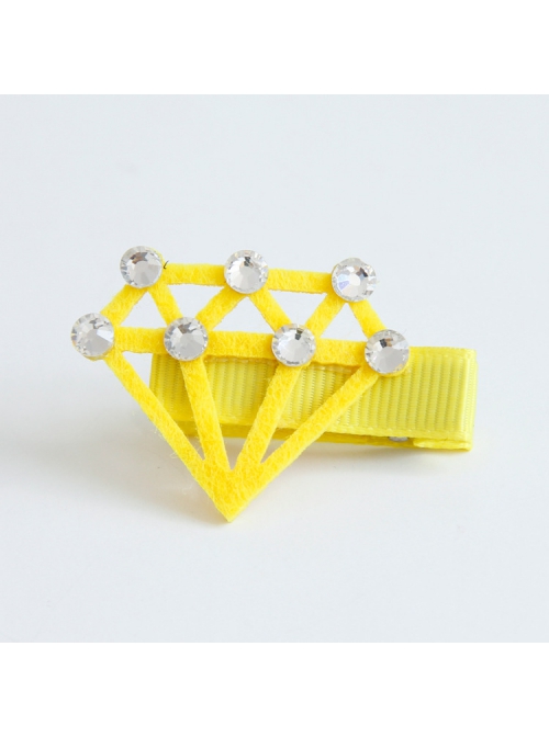 Cute Fashion Princess Fabric Diamond Cute Lady Girl Baby Hairpin