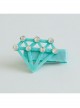 Cute Fashion Princess Fabric Diamond Cute Lady Girl Baby Hairpin