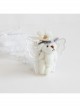 Fashion Cute White Lace Butterfly Bear Birthday Holiday Stretch Baby Girl Hairband